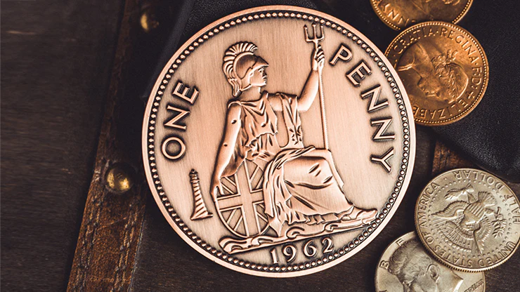 Bacon Jumbo Coin (English Penny) by Bacon Magic - Image 3